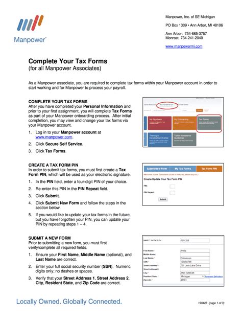 Complete Your Manpower Onboarding Tasks.